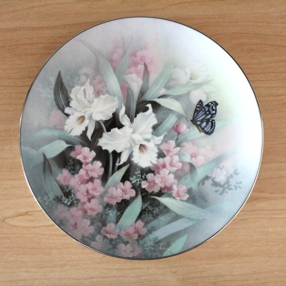 Complete Set "Jewels of the Flowers" Decorative Plate Collection